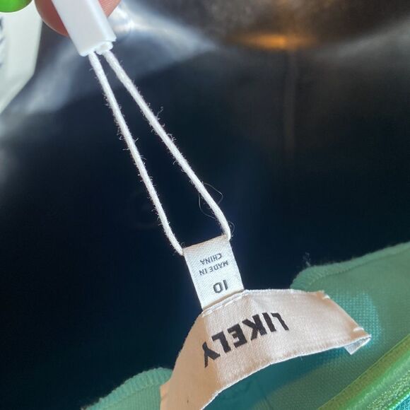 Likely Conrad strapless midi dress latego bay 10 blue chic polished preppy - Picture 6 of 7